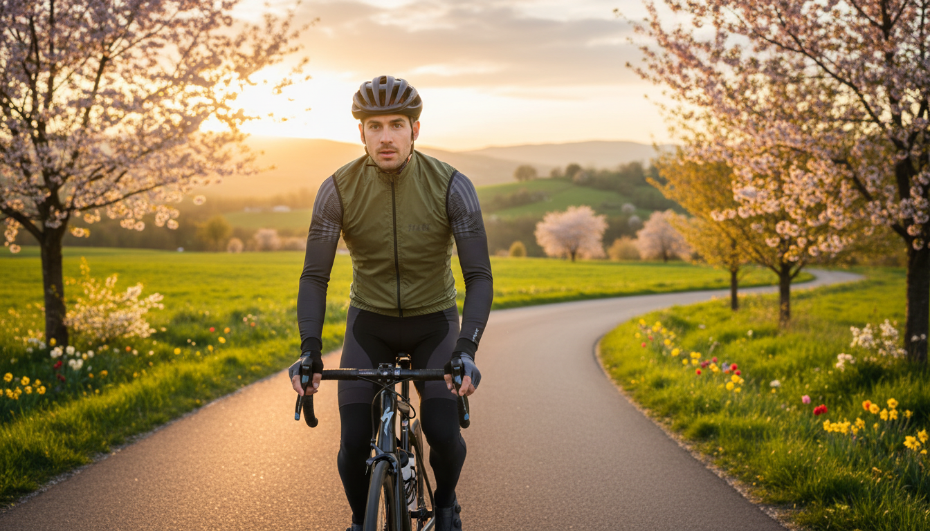 Das PACKABLE Gilet von 3face bietet eine aerodynamische Passform und hervorragende Atmungsaktivität. Das leichte Material sorgt für optimalen Tragekomfort, während der hohe Kragen und die windabweisende Vorderseite Schutz vor kühlem Fahrtwind bieten.